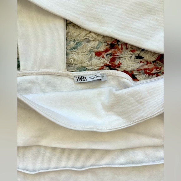 Zara strappy cut out white fitted dress - Picture 6 of 7